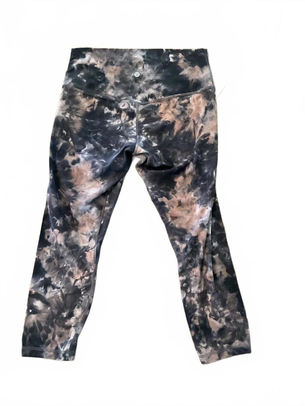 Lululemon Align HR Crop Diamond Dye Graphite Gray 10 - Picture 3 of 5
